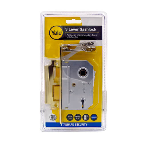 Yale PM320 3 Lever Mortice Sashlock