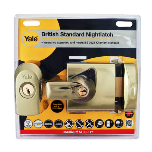 Yale PBS1 BS3621: 2007 High Security Nightlatch