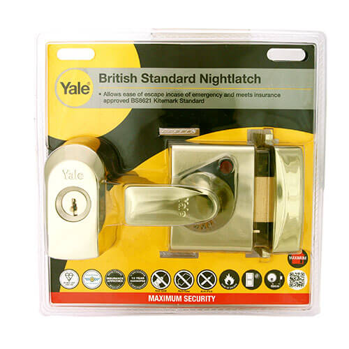 Yale PBS4 BS8621: 2007 High Security Escape Nightlatch