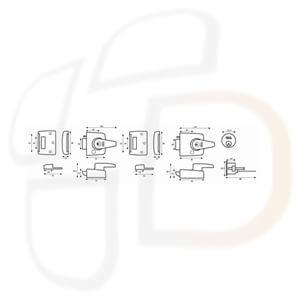 ERA 193 Double Locking Nightlatches 60mm