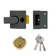 TSS 6 Pin Modern Deadlocking Nightlatch 40mm