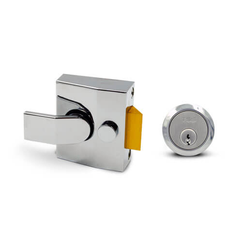 TSS 6 Pin Modern Deadlocking Nightlatch 40mm