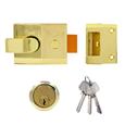 TSS 6 Pin Modern Deadlocking Nightlatch 60mm