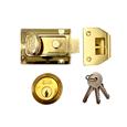 ERA 133/135/136 60mm Traditional Non Deadlocking Nightlatch