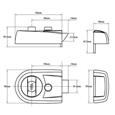 Yale Y3 Modern Traditional Non Deadlocking Nightlatch