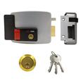 Cisa 11630 Electric Nightlatch Rim Lock With Hold Back for Timber Doors