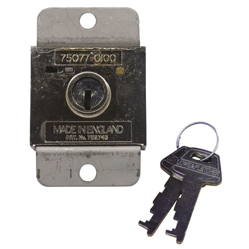 Lowe & Fletcher ZA Locker Lock - Pre 1984 Garador Lock - Face Fix 