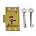 2 Lever Cut Cupboard Lock