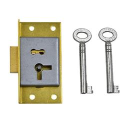 1 Lever Cut Cupboard Lock