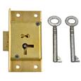 4 Lever Cut Cupboard Lock