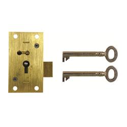 2 Lever Straight Cupboard Lock