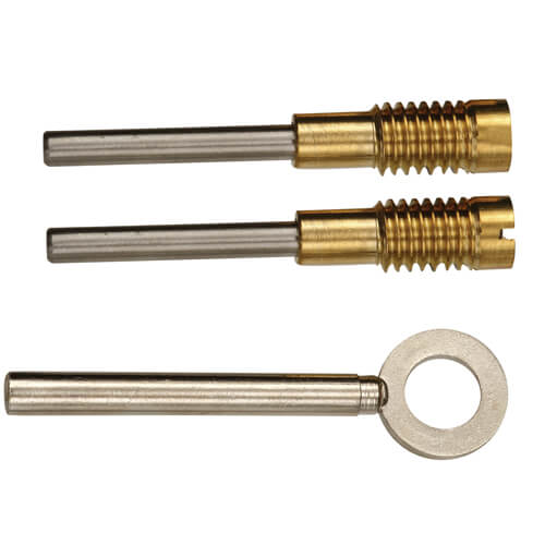 Chubb 8K104 & 8013 Wooden Sash Window Dual Screws