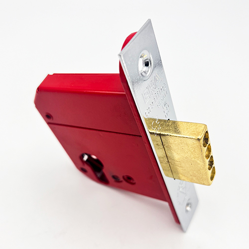 Era 233 British Standard Euro Mortice Deadlock Kit Complete With Euro Key & Turn Cylinder 