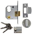 Union 2332 Oval Mortice Nightlatch Kit Complete With Oval Key & Key Cylinder