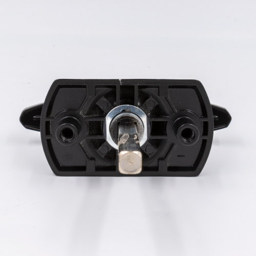 Universal Garage Door T Handle - Square Spindle - Short Lugs - Rear Fix