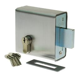 Gatemaster Rim Fixing Box with Double Throw Euro Deadlock Case