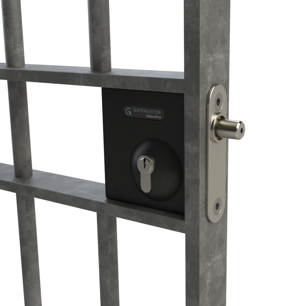 Gatemaster Bolt on Gate Deadlock - Suits Flat Bar and Up To 60mm Box Sections