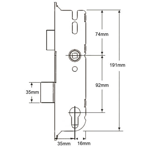 GU New Style Genuine Multipoint Gearbox - Fast Locking