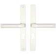 Hoppe London Lever Lever UPVC Multipoint Door Handles -  48mm PZ Sprung 215mm Screw Centres