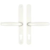 Hoppe/Fullex Lever Lever UPVC Multipoint Door Handles -  68mm PZ Sprung 215mm Screw Centres