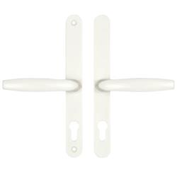 Hoppe/Fullex Lever Lever UPVC Multipoint Door Handles -  68mm PZ Sprung 215mm Screw Centres