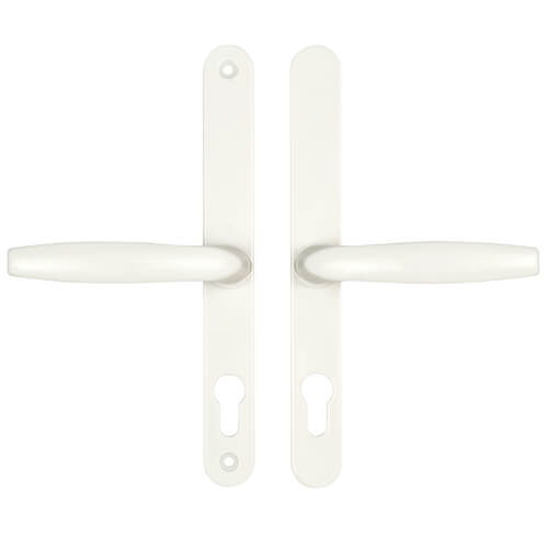 Hoppe/Fullex Lever Lever UPVC Multipoint Door Handles -  68mm PZ Sprung 215mm Screw Centres