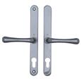 Hoppe/Fullex Lever Lever UPVC Multipoint Door Handles -  68mm PZ Sprung 215mm Screw Centres