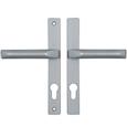 Hoppe London Lever Lever UPVC Multipoint Door Handles -  70mm PZ Unsprung 180mm Screw Centres