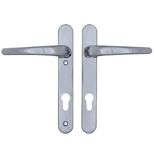 ERA Classic Lever Lever UPVC Multipoint Door Handles -  92mm PZ Sprung 122mm Screw Centres