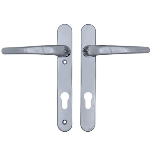 ERA Classic Lever Lever UPVC Multipoint Door Handles -  92mm PZ Sprung 122mm Screw Centres