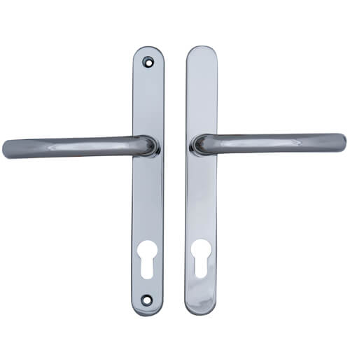 Fab & Fix Balmoral Lever Lever UPVC Multipoint Door Handles -  92mm PZ Sprung 212mm Screw Centres