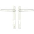 Fab & Fix Windsor Lever Lever UPVC Multipoint Door Handles - 92mm PZ Sprung 122mm Screw Centres 