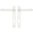 Fab & Fix Windsor Lever Lever UPVC Multipoint Door Handles - 92mm PZ Sprung 122mm Screw Centres 