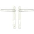 Fab & Fix Windsor Lever Lever UPVC Multipoint Door Handles - 92mm PZ Sprung 122mm Screw Centres 