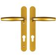 Hoppe Atlanta Lever Lever UPVC Multipoint Door Handles -  92mm PZ Sprung 122mm Screw Centres