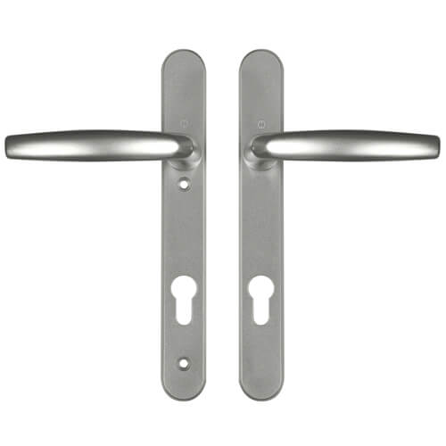 Hoppe Atlanta Lever Lever UPVC Multipoint Door Handles -  92mm PZ Sprung 122mm Screw Centres