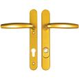 Hoppe Atlanta PAS24 Lever Lever UPVC Multipoint Door Handles -  92mm PZ Unsprung 122mm Screw Centres