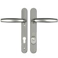 Hoppe Atlanta PAS24 Lever Lever UPVC Multipoint Door Handles -  92mm PZ Unsprung 122mm Screw Centres