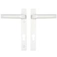 Hoppe London Lever Lever UPVC Multipoint Door Handles -  92mm PZ Unsprung 122mm Screw Centres