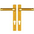 Hoppe London Lever Lever UPVC Multipoint Door Handles -  92mm PZ Unsprung 122mm Screw Centres