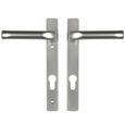 Hoppe London Lever Lever UPVC Multipoint Door Handles -  92mm PZ Unsprung 122mm Screw Centres