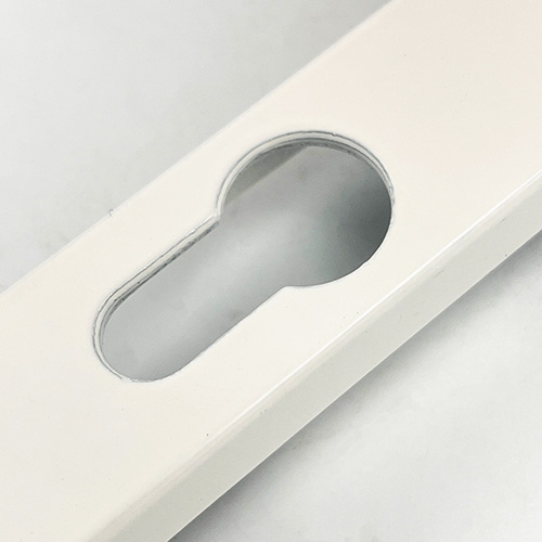 Hoppe Tokyo Lever Lever UPVC Multipoint Door Handles -  92mm PZ Unsprung 203mm Screw Centres