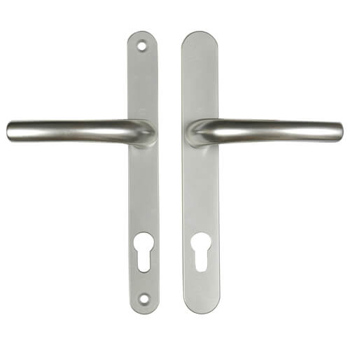 Hoppe Tokyo Lever Lever UPVC Multipoint Door Handles -  92mm PZ Sprung 215mm Screw Centres