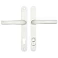 Hoppe Tokyo PAS24 Lever Lever UPVC Multipoint Door Handles -  92mm PZ Sprung 215mm Screw Centres