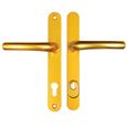 Hoppe Tokyo PAS24 Lever Lever UPVC Multipoint Door Handles -  92mm PZ Sprung 215mm Screw Centres