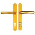 Hoppe Tokyo PAS24 Lever Lever UPVC Multipoint Door Handles -  92mm PZ Sprung 215mm Screw Centres