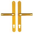 Hoppe London Lever Lever UPVC Multipoint Door Handles -  92mm PZ Sprung 240mm Screw Centres