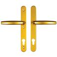 Hoppe Atlanta Lever Lever UPVC Multipoint Door Handles -  92mm PZ Unsprung 200mm Screw Centres