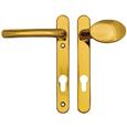 Fab & Fix Windsor Lever Moveable Pad UPVC Multipoint Door Handles - 92mm PZ Sprung 122mm Screw Centres 