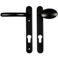 Fab & Fix Windsor Lever Moveable Pad UPVC Multipoint Door Handles - 92mm PZ Sprung 122mm Screw Centres 